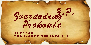 Zvezdodrag Prokopić vizit kartica
